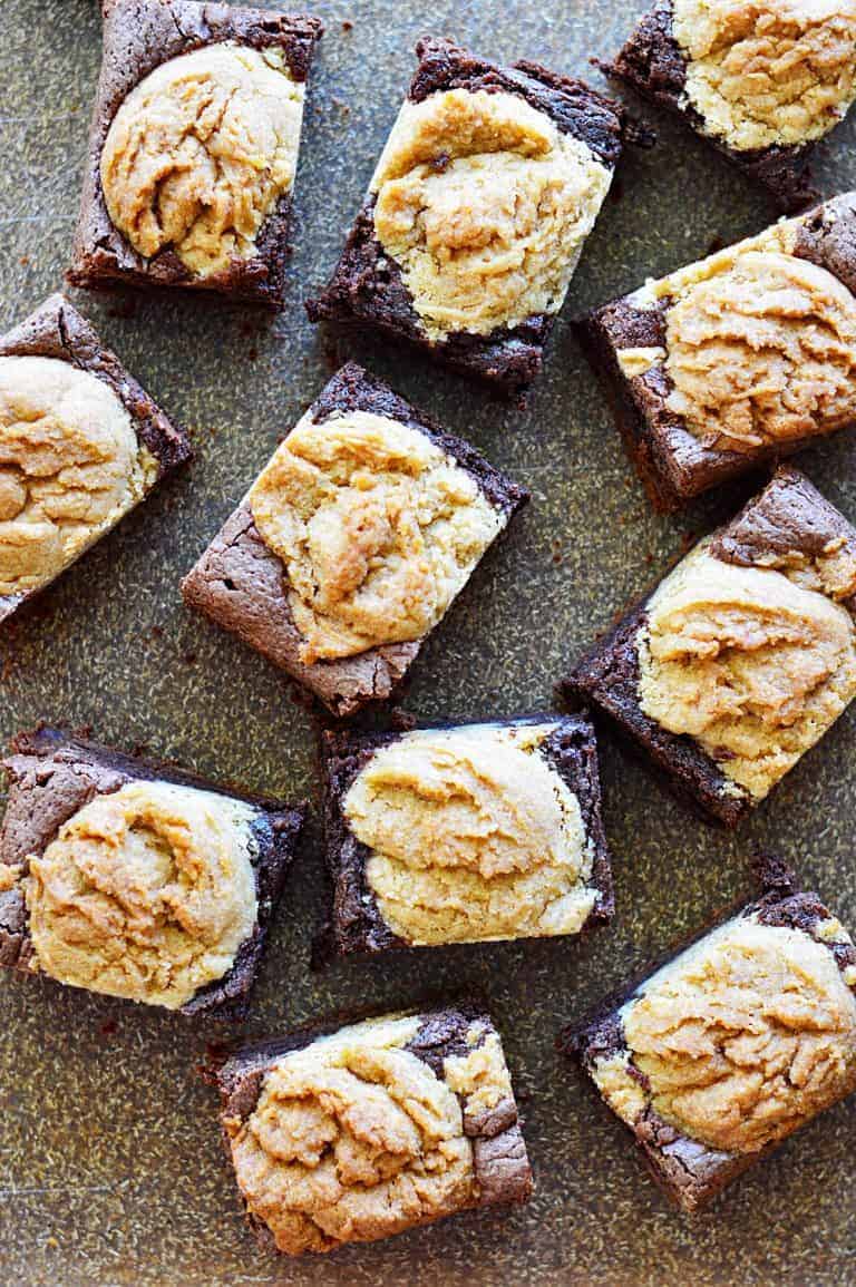 Vegan Peanut Butter Cookie Brownies Living Vegan
