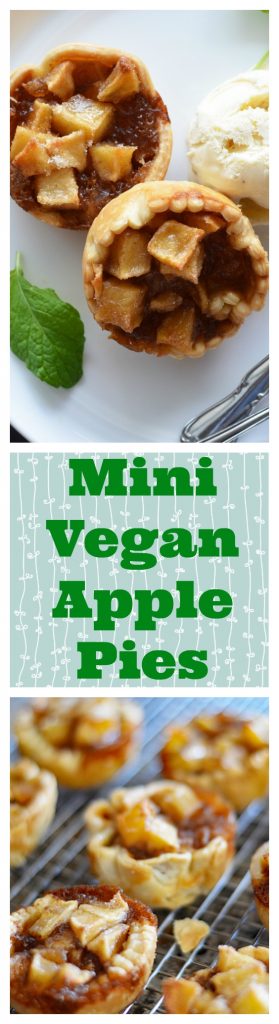 Mini Vegan Apple Pies