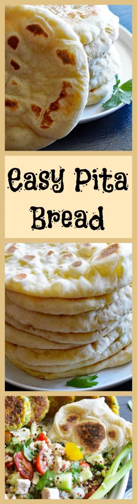 Easy Vegan Pita Bread