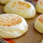 Homemade English Muffins {Vegan}