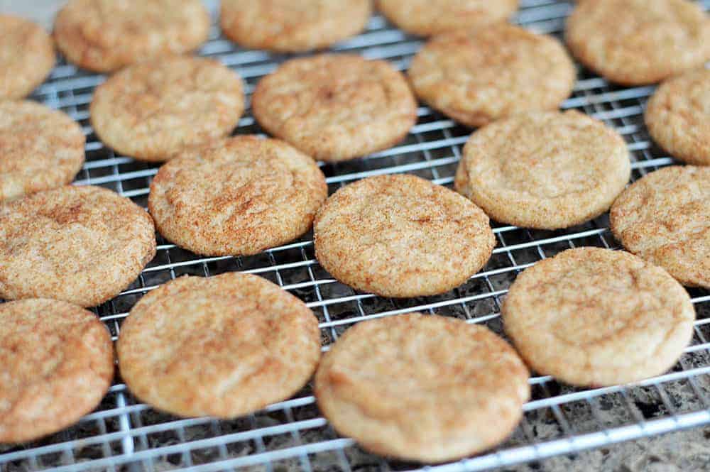 Soft and Chewy Vegan Snickerdoodle Cookies