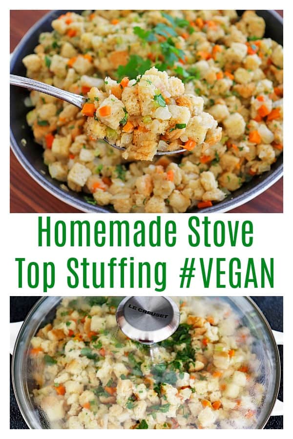 Pinterest Picture for Homemade Stove Top Stuffing