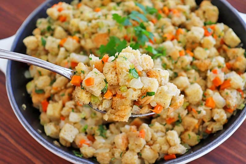 Homemade Stove Top Stuffing Living Vegan