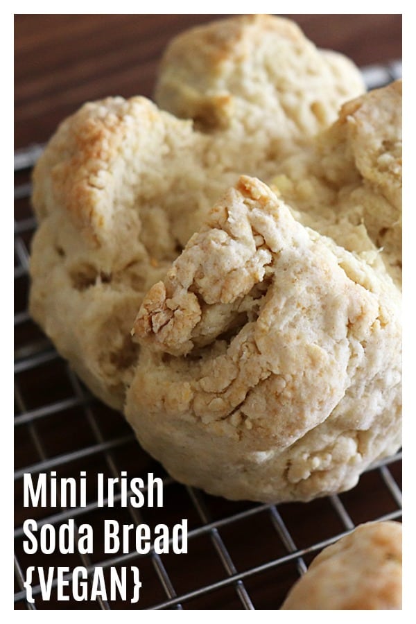 Pinterest image for Mini Irish Soda Bread