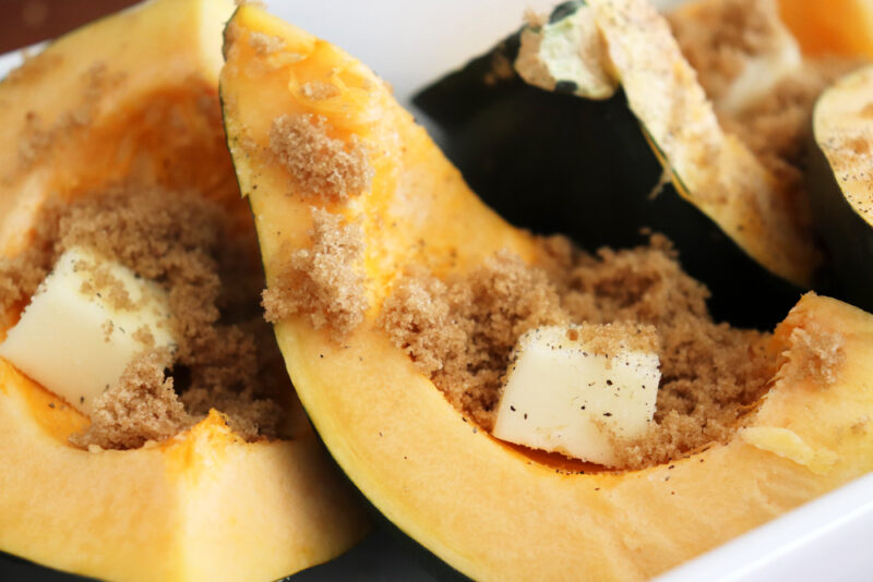 Roasted Acorn Squash with Walnuts and Cranberries Living Vegan