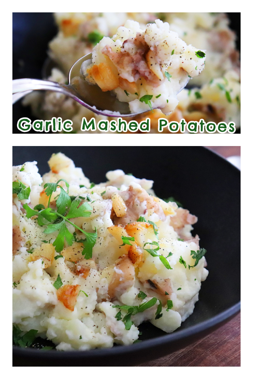 Pinterest PIN for Garlic Mashed Potatoes