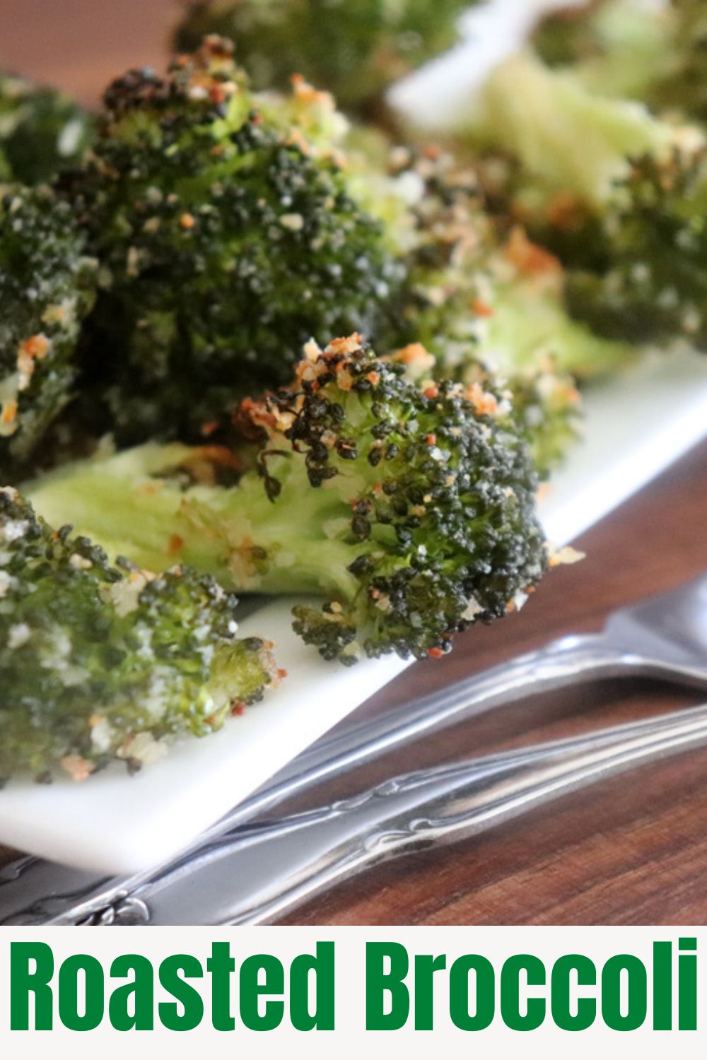 PIN for Vegan Parmesan Roasted Broccoli