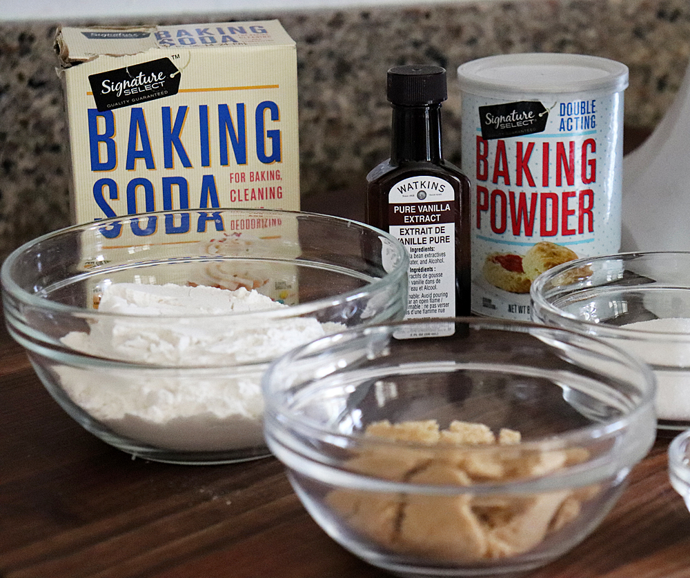 Ingredients for Classic Peanut Butter Cookie Recipe