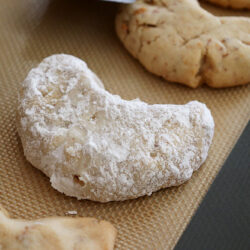 Easy Almond Crescent Cookies Recipe Hero
