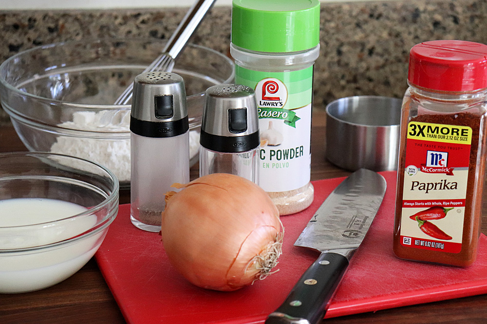 Ingredients Easy Crispy Fried Onions Recipe
