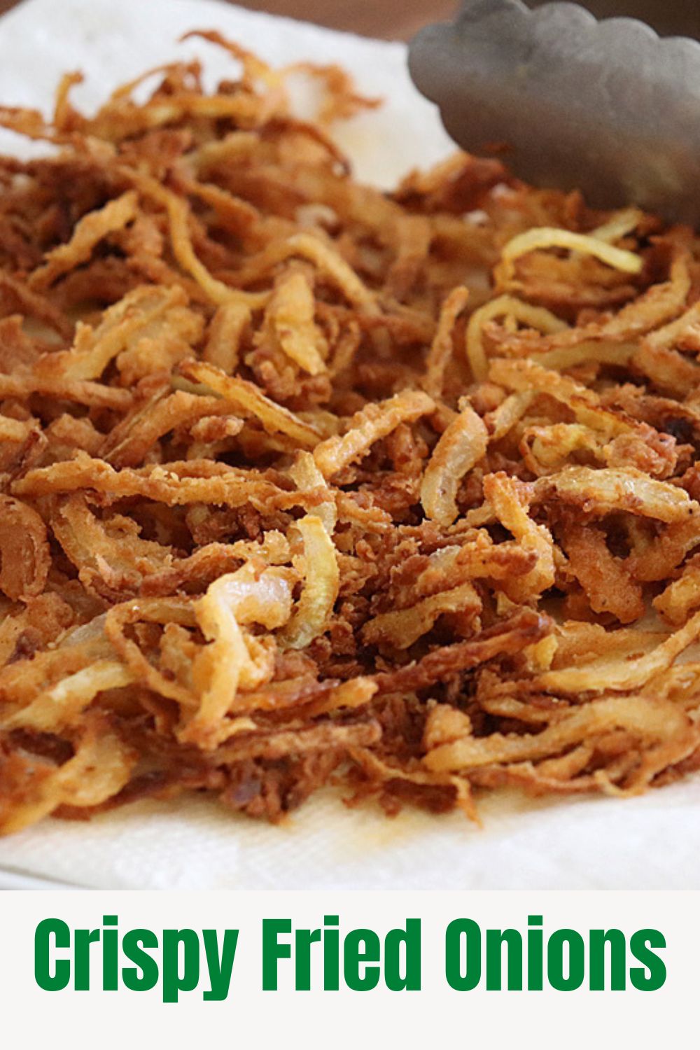 PIN for Easy Crispy Fried Onions Recipe